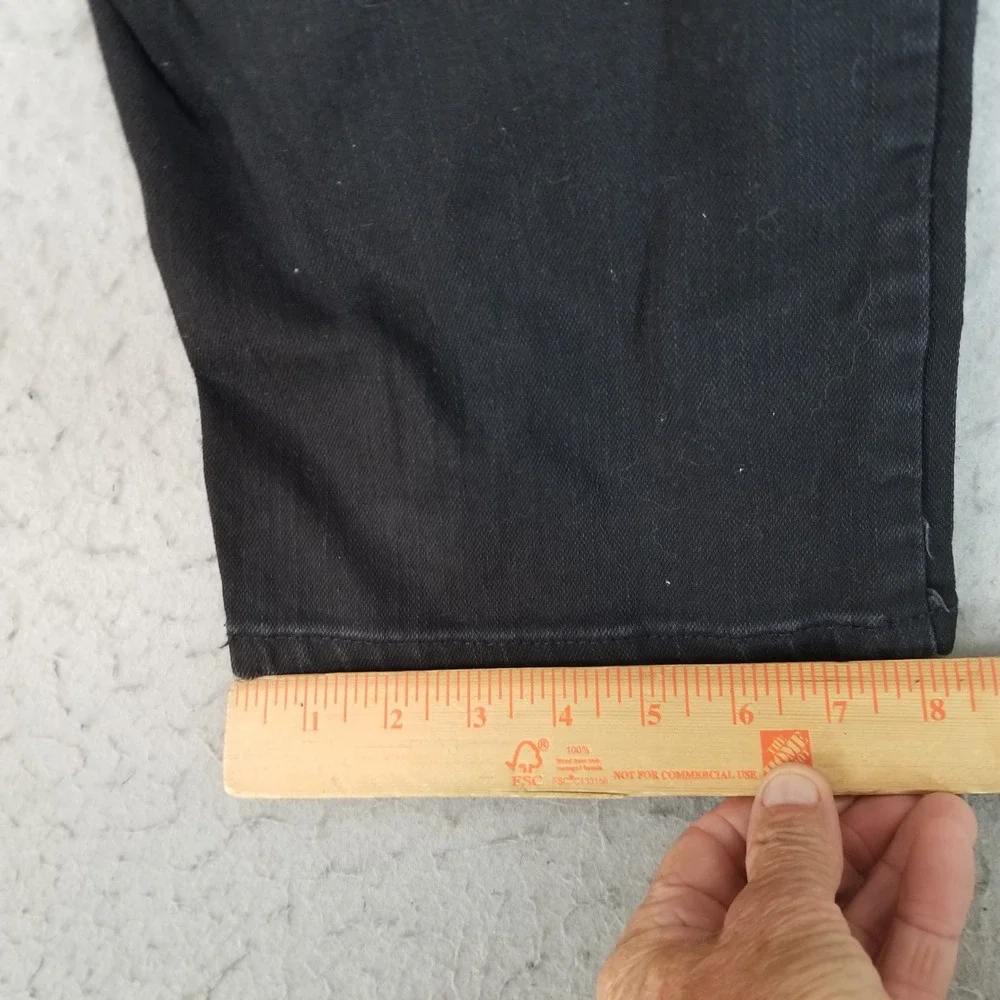 Levi's Jeans Mens 36x30 Black 559 Relaxed Straight‎ Fit Stretch Denim Pants